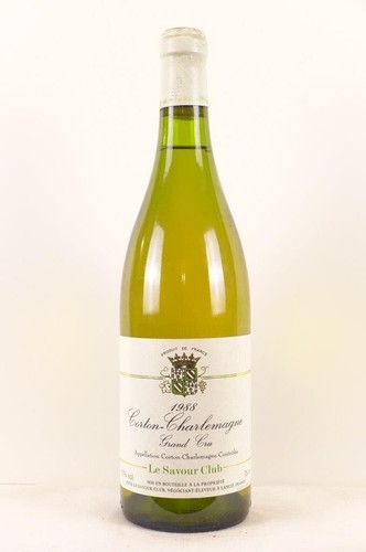 Corton charlemagne savour - savour, club