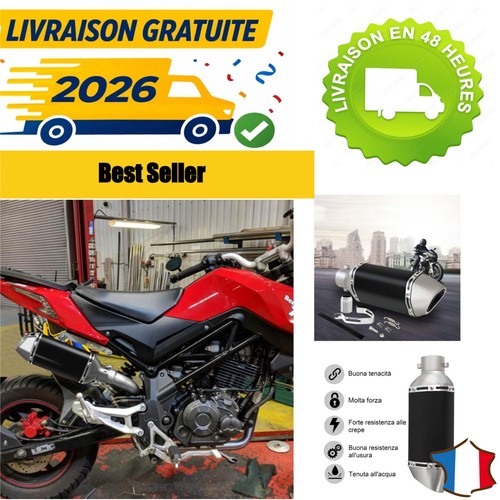 Silencieux moto universel - moto,
