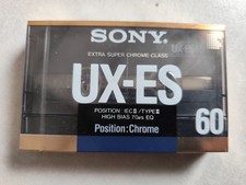 Cassette Sony UX-ES 60 EXTRA SUPER CHROME CLASS NEUF SOUS BLISTER Made In Japon