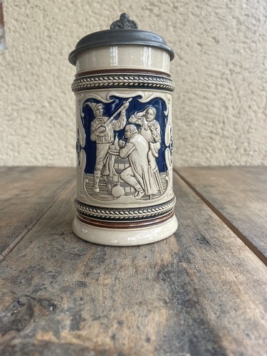 Chope bière ancienne - à,
