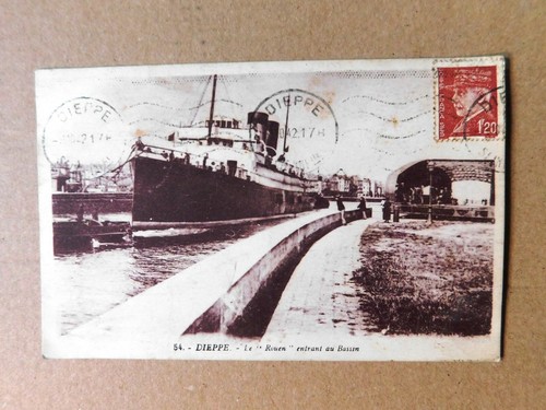 Carte postale marine dieppe - carte,
