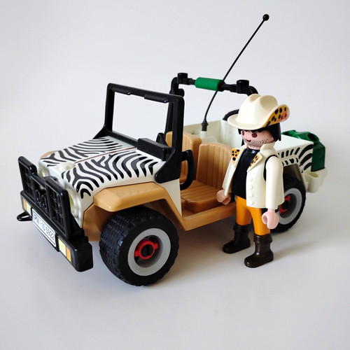 Playmobil safari jeep vehicle - jeep,