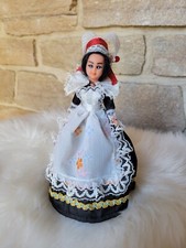ANCIENNE PETITE POUPÉE RÉGIONALE RÉGION FOLKLORIQUE COLLECTION