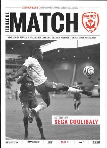 Feuille match 03 asnl - match, n°03