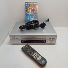 JVC HR-J585 Video-Recorder VHS-HQ +Remote TESTED PAL/NTSC-Playback A2/Nicam VCR
