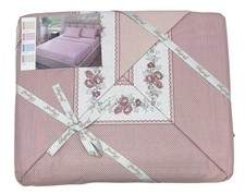 Draps complets précieux 100 % pur coton fantaisie florale