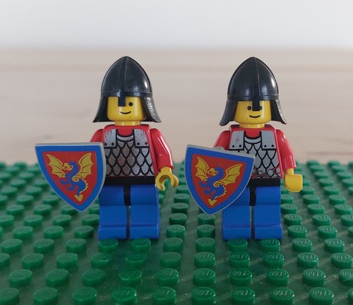 Lot lego chevalier 6060 - chevalier,