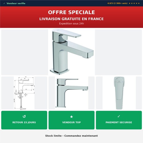Mitigeur lavabo ideal standard - lavabo,