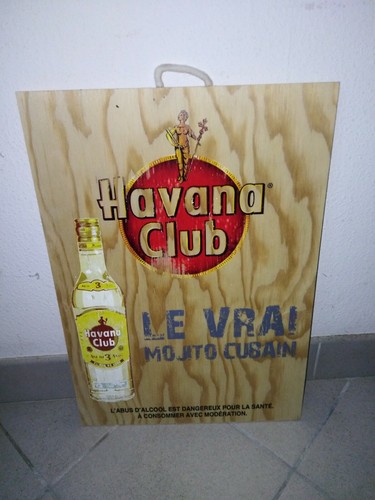 Cadre publicitaire havana club - cadre,