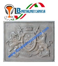 Fronton Plaque en fonte unie