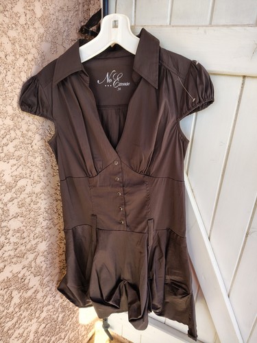 Robe marron chocolat - , s