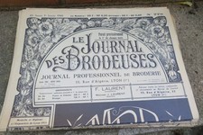 Le JOURNAL des BRODEUSES  LOT