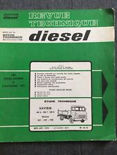 REVUE TECHNIQUE DIESEL Renault