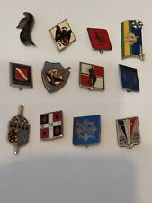 Lot De 12 Insignes Militaires Drago