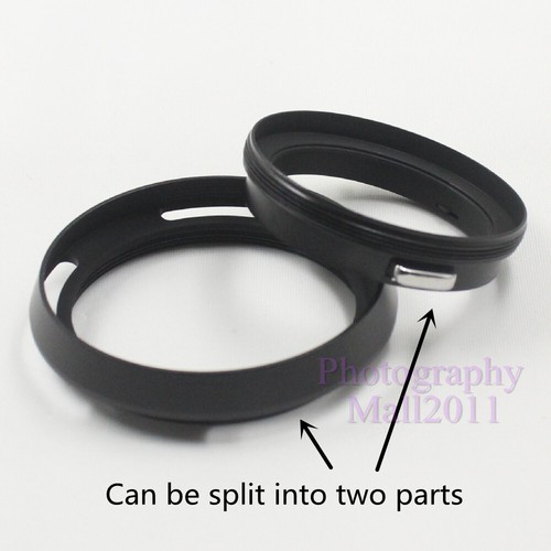 Metal round lens hood for - hood,