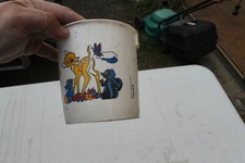 ancien pot seau vide disney yoplait bambi 