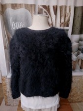 Superbe Pull Angora Noir  ANNY