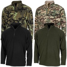Extérieur Troyer Micro Polaire Manches Longues le Froid Chemise Armée Militaire