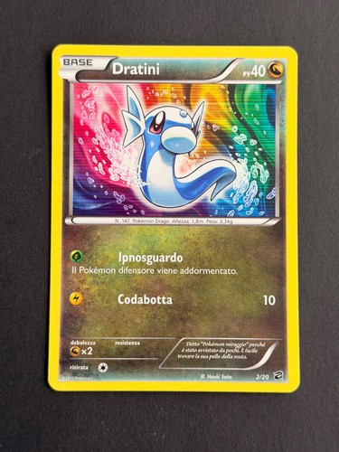 Carte pokémon dratini - carte,