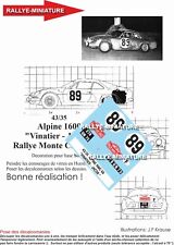 DECALS 1/32 REF 4335 ALPINE
