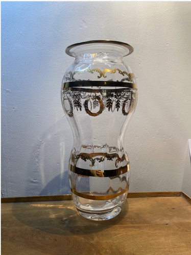 Vase cristal soufflé - en,