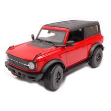 FORD BRONCO WILDTRAK 2021 RED 1:18 Maisto Auto Stradali Nouveau modèle