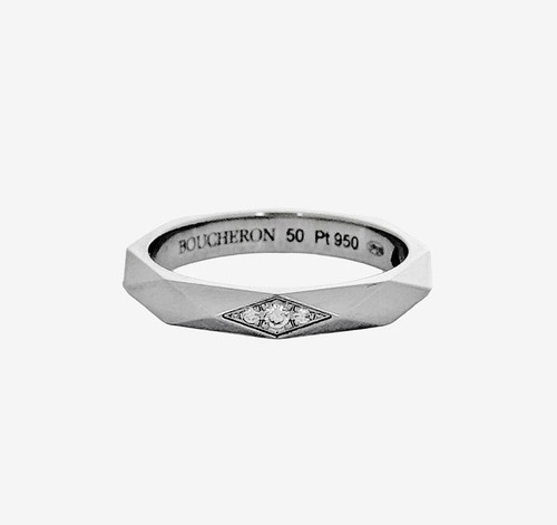 Boucheron diamond platinum - boucheron,