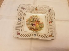 COUPE CARREE  FAIENCE  BAVARIA