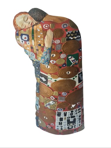 Statue les amants klimt - les,