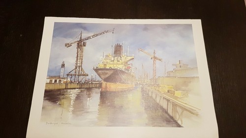 Aquarelle signée morlaine - ,