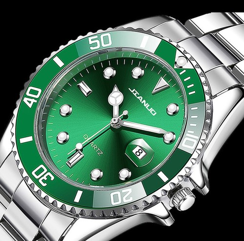 Montre quartz acier - à,