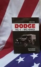 livre neuf    DODGE VC1 / WC