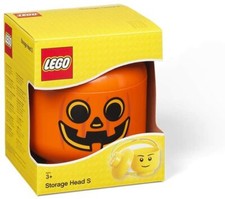 Lego Potiron Rangement Tête Petit Garçons Neuf en Boîte Halloween