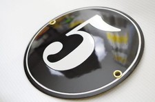 Numéro de maison rond Ø 15