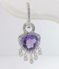 0.78 TCW 18k Solid White Gold