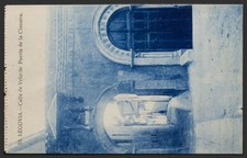 Segovia. SEGOVIA. Rue De Velarde Porte De La Claustra.