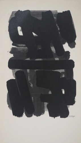 Pierre soulages gouache - :, 6