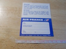 Autocollant, étiquette de bagage AIR FRANCE