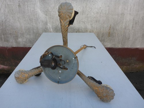Support lampe ancienne de - support,