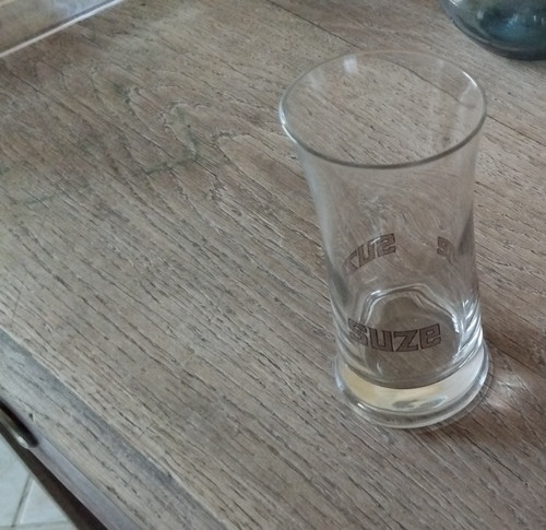 Verre publicitaire suze - verre,