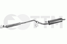 BMW 3 E21 BERLINE 4 PORTES 1.6 1.8 2.0 1978-1984 Ligne D'échappement Silencieux