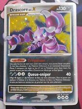 Carte Pokémon Drascore niv. X - 123/127 - Platine - FR