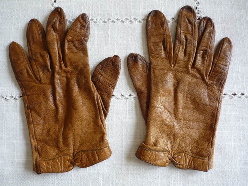 Gants femme cuir taille - cuir,