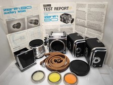 Absolument RARE Zenith-80 CLA'd 6x6 camera collector item Salut Kiev-88 EXPORT