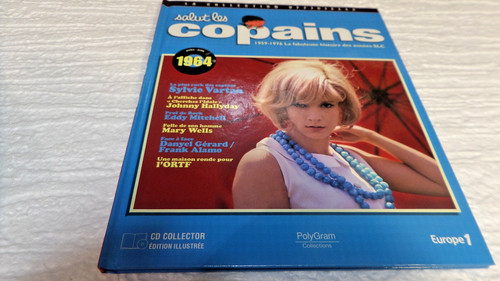 Livre salut les copains - cd,