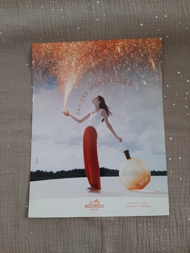 Publicité papier parfum - publicité,