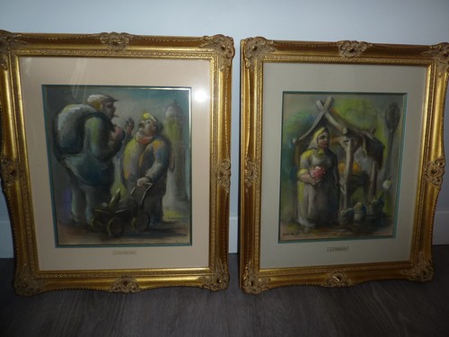 Paire tableaux alexis - paire,