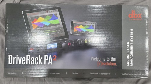 Genuine dbx driverack pa2 - "genuine",