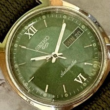 Montre Seiko automatique vintage date jour révisée ancienne années 1970 Japon