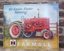 PLAQUE METAL SIGN PUB TRACTOR